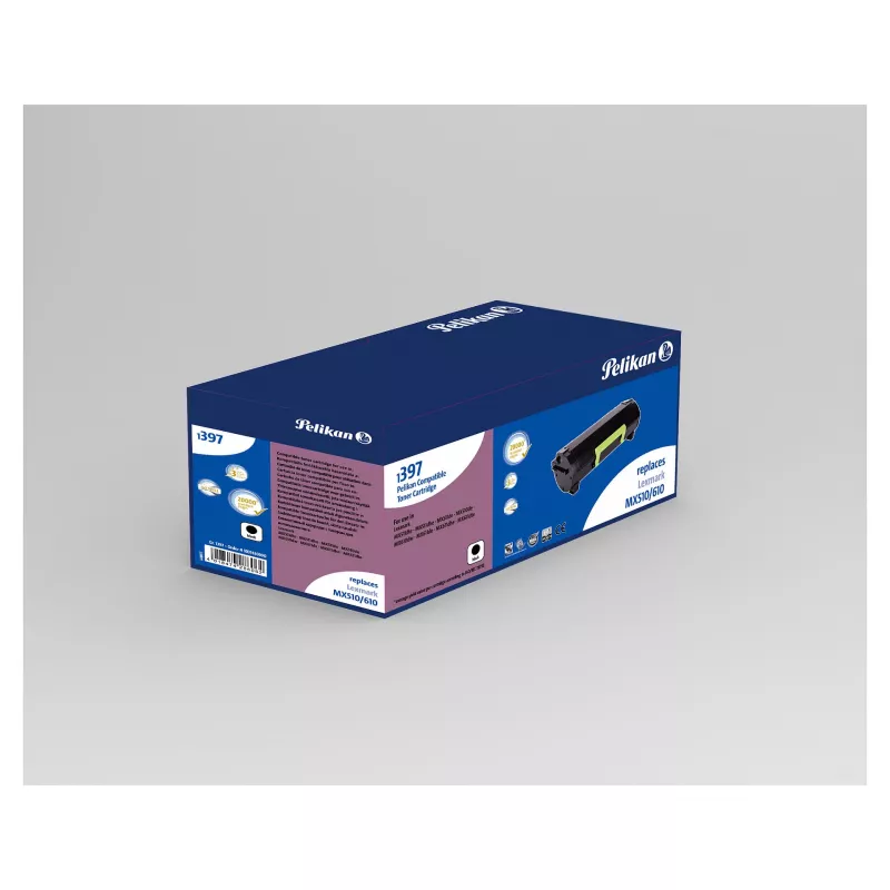 Pelikan Compatible Black Toner Cartridge for Lexmark 50F2U0E (Ultra High Yield, 20,000 pages)