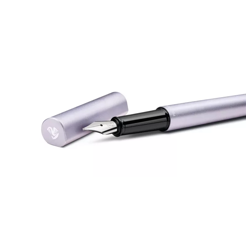 Pelikan Ineo Elements Fountain Pen Lavender Scent, Matt Anodized Aluminum, Polished Stainless Steel Nib M 300009908