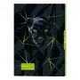 Pelikan Panther Drawing Folder DIN A3, Sturdy Cardboard, UV High-Gloss, Black with Panther Graphic, 1 Piece 300004010