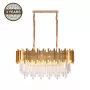 Pendant Lamp SANNA 8XE14 Black