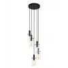 Pendant Montefino 97368 5x60W E27 Chrome/White