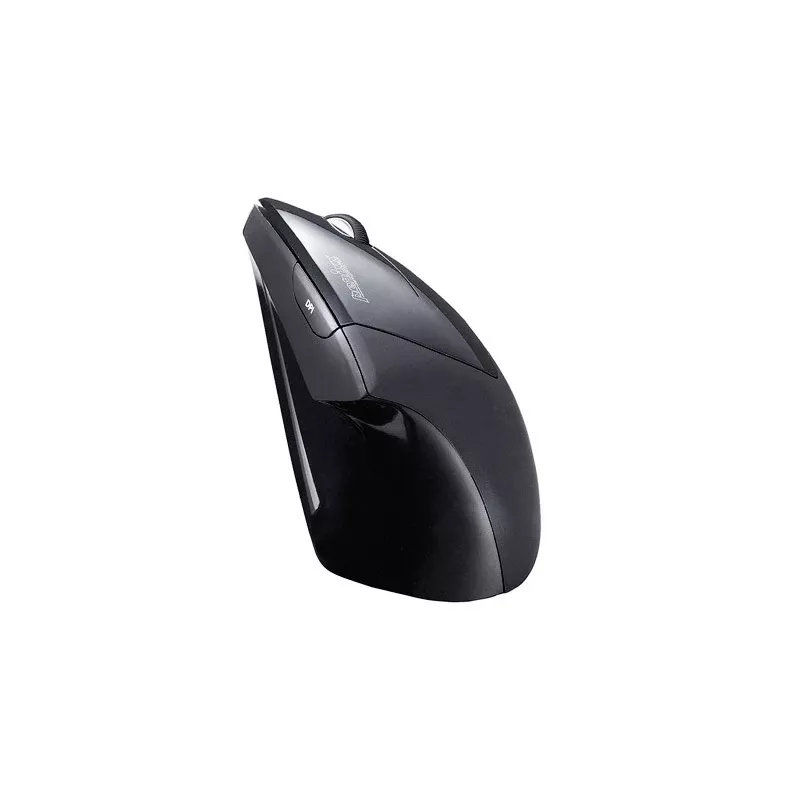Perixx PERIMICE-713 Wireless Ergonomic Vertical Mouse, Right-Hand, Optical, 2000 DPI, 2.4 GHz, Nano Receiver, Black