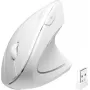 Perixx PERIMICE-713 Wireless Ergonomic Vertical Mouse, White, 6 Buttons, Adjustable 1000/1500/2000 DPI, 2.4 GHz, Right-Handed 11937