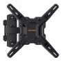 PERLEGEAR PGMF3 Fixed TV Wall Mount for 26-60 Inch TVs, 45 kg Capacity, VESA 75x75 to 400x400, Ultra-Slim 25 mm Profile, Black