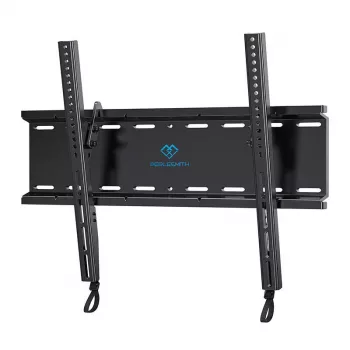 PERLESMITH PSMTK1-EU Full Motion TV Mount for 23-60 Inch TVs, Dual Arm Articulating Wall Mount with Tilt, Swivel, and Level Adjustment, Max VESA 400x400mm, 45kg Capacity, Black