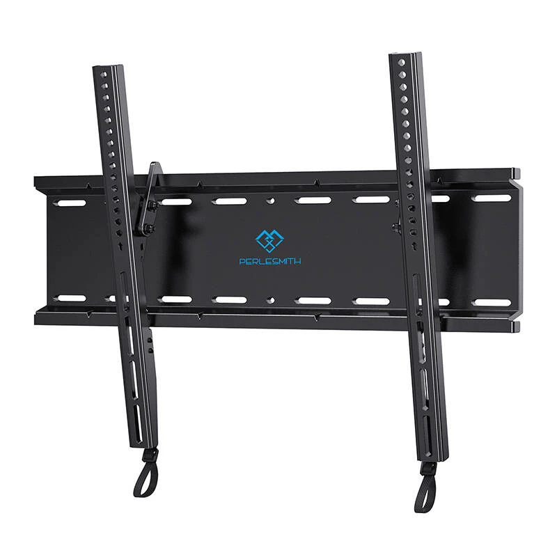 PERLESMITH PSMTK1-EU Full Motion TV Mount for 23-60 Inch TVs, Dual Arm Articulating Wall Mount with Tilt, Swivel, and Level Adjustment, Max VESA 400x400mm, 45kg Capacity, Black