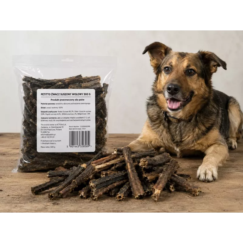 PETITTO Dried Beef Chew 500g
