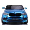 PETMEX Battery-Powered Car for Children BMW X6M Blue Lacquered