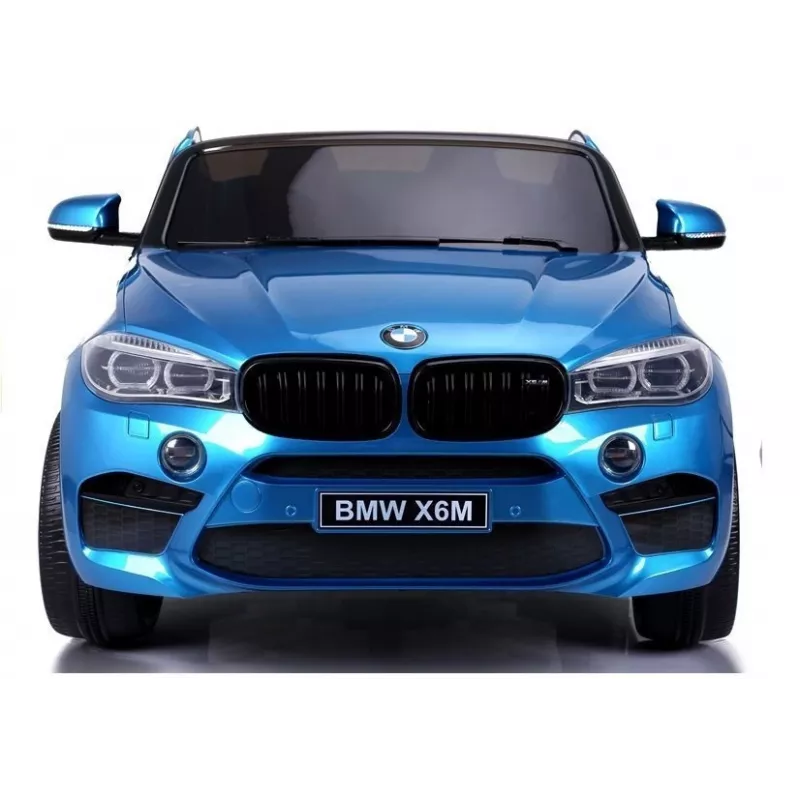 PETMEX Battery-Powered Car for Children BMW X6M Blue Lacquered