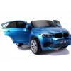 PETMEX Battery-Powered Car for Children BMW X6M Blue Lacquered