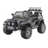 PETMEX Battery-Powered Jeep HP012 for Kids with LED Lights and MP3, Black