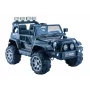 PETMEX Battery-Powered Jeep HP012 for Kids with LED Lights and MP3, Black