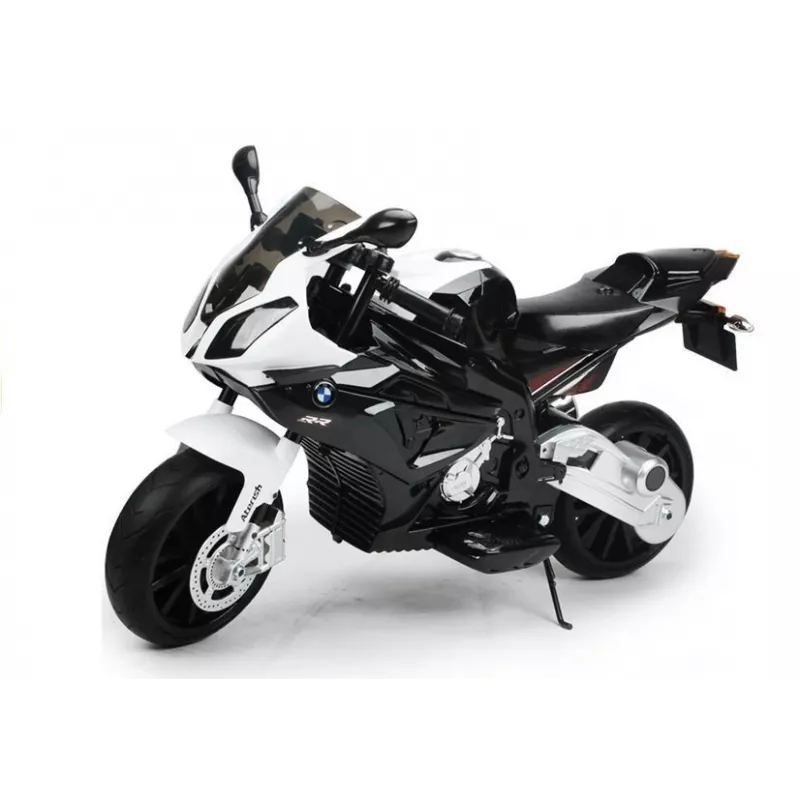 PETMEX BMW S1000RR Battery-Powered Ride-On Motorcycle for Kids Black Tricycle