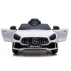 PETMEX Mercedes-AMG GTR 12V Kids Electric Ride-On Car - White