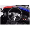 PETMEX Police Car Battery-Powered Ride-On Toy White