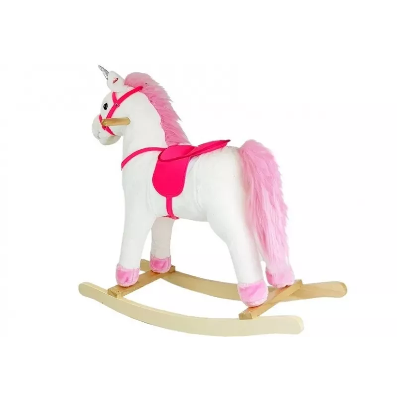 PETMEX Rocking Horse Unicorn White 74cm 2252
