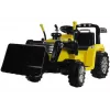 PETMEX ZP1005 Children's Electric Tractor Excavator with Moving Bucket, Yellow