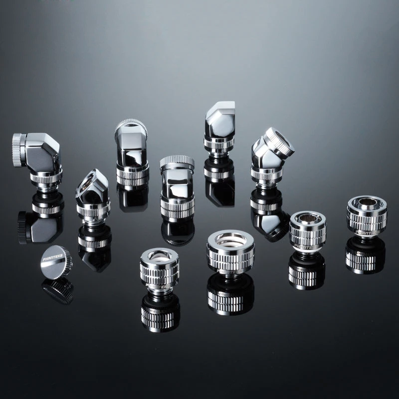 PHANTEKS G1/4 inch Chrome Plated Brass Stop Plug