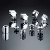 Phanteks Glacier G1/4 Female-to-Female Adapter Fitting - Chrome