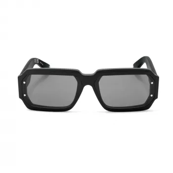 PHILIPP PLEIN MAN SPP150-670703 Sunglasses Rectangular Black Frame Grey Lens 67/11/145 mm
