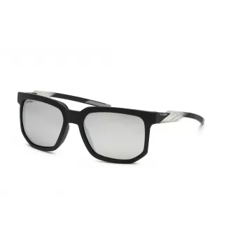 PHILIPP PLEIN MAN Sunglasses SSP011-56U28W Black Acetate Square Frame Grey Lens 56/18/135 mm