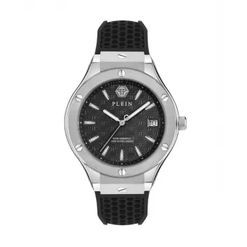 Philipp Plein Men's Automatic Skeleton Watch PWUFA0125 44mm Black Silicone