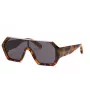 Philipp Plein Men's Sunglasses SPP047990728 - Black Acetate Frame, Grey Polycarbonate Lenses, UV400 Protection