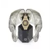 Philipp Plein Men's Watch PWPMA0324 43mm Black Skeleton Dial Silicone Strap