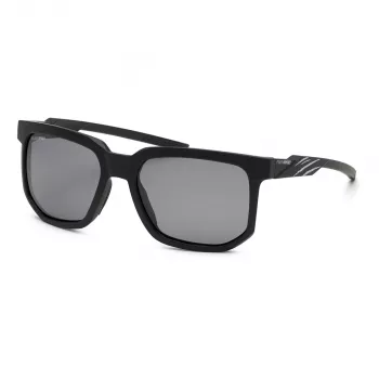 PHILIPP PLEIN SPORT Men's SSP011-56U28P Polarized Sunglasses - Black Acetate Frame, Grey Lens
