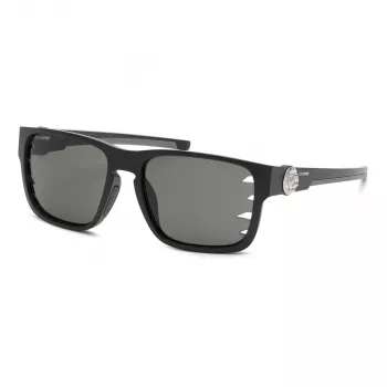 Philipp Plein Sport Men's Sunglasses SSP004-570U28 Black/Grey 57/18/135 mm