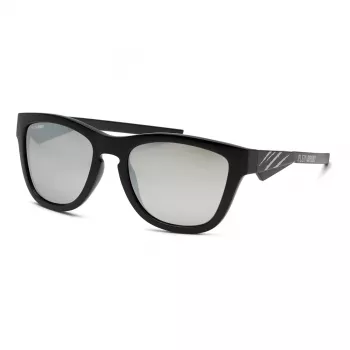 Philipp Plein Sport Men's Sunglasses SSP008-54Z42P - Black Acetate & Metal Frame, Polarized Grey Lenses, UV400 Protection, 54mm Lens Width
