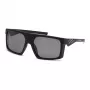 PHILIPP PLEIN SPORT Men's Sunglasses SSP009-58U28P - Rectangular Full Rim Frame, Grey Lenses, UV400 Protection