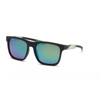 Philipp Plein Sport Men's Sunglasses SSP010-56U28Z - Black Acetate Frame, Grey Polycarbonate Lenses, 56/19/135 mm