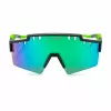 PHILIPP PLEIN SPORT SSP001-99U28V Men's Sunglasses - Black Frame, Grey Lens, Shield Style