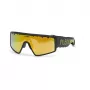 PHILIPP PLEIN SPORT SSP007-99U28G Men's Sport Sunglasses, Rectangular Wrap-Around, Full Rim, UV400 Protection, 99 mm Lens, 130 mm Temple