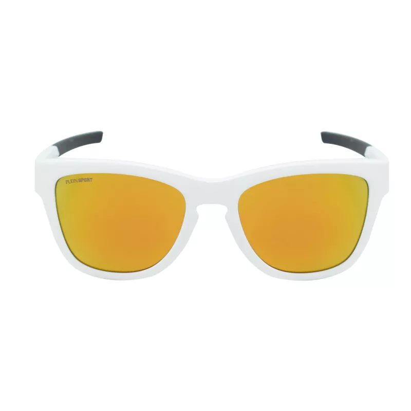 PHILIPP PLEIN SPORT SSP008-54847P Men's Sunglasses - Black Frame, Grey Polarized Lens, 54mm