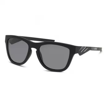Philipp Plein Sport SSP008-54U28P Men's Polarized Rectangle Sunglasses, Black/Grey, 54/18/135 mm