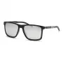 PHILIPP PLEIN SPORT SSP013-58Z42Z Men's Sunglasses - Black Acetate Frame, Grey Polycarbonate Lenses, 58/17/145 mm