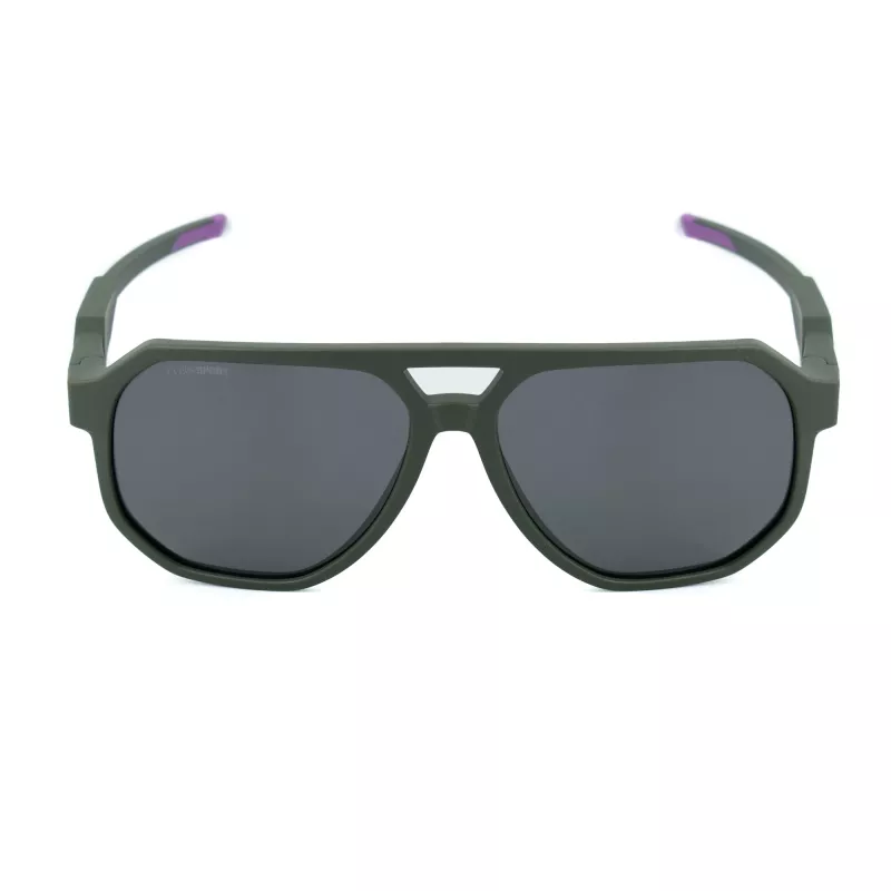 PHILIPP PLEIN SPORT SSP014-61J97P Men's Sunglasses - Black Frame Grey Polarized Lens 61/15/135 mm