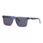 Philipp Plein Sport SSP034-5604AL Men's Rectangular Sunglasses - Black Frame Grey Lens 56/18/145 mm