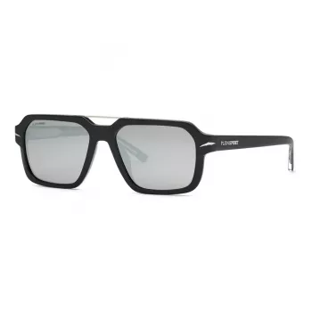 Philipp Plein Sport SSP036-577EPP Men's Rectangular Sunglasses Black/Grey 57mm
