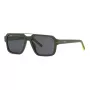 Philipp Plein Sport SSP036-57NVNP Men's Rectangular Sunglasses Navy Blue Smoke Grey 57/17/150 mm