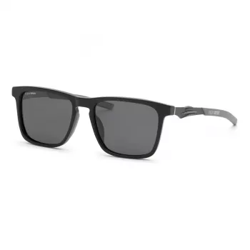 PHILIPP PLEIN SPORT SSP038-57700P Men's Polarized Sunglasses, Black Frame, Grey Lens, 57/18/145 mm