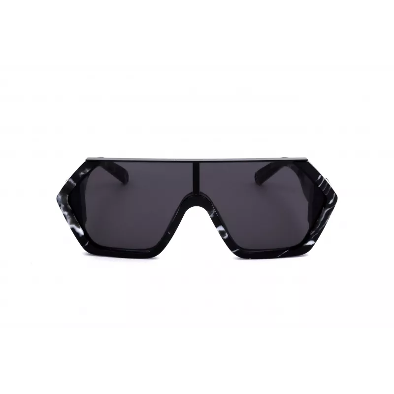 Philipp Plein SPP047-0Z21 Men's Sunglasses Black Frame Grey Lens 99mm