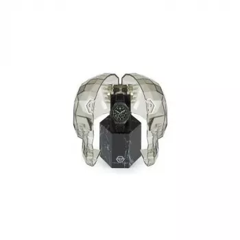 Philipp Plein The $keleton Men's Automatic Watch PWPRA0624 46mm Stainless Steel Black Silicone