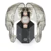 Philipp Plein Women's PWEAA0821 32mm Stainless Steel Quartz Watch with Black Skull Dial