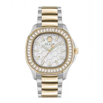 Philipp Plein Women's PWTAA0523 Automatic Skeleton Watch 38mm Rose Gold Tone Stainless Steel and Black Silicone