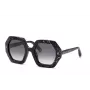 PHILIPP PLEIN Women's Sunglasses SPP039M530869 - Black Frame, Grey Lens, 53mm