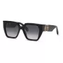 Philipp Plein Women's Sunglasses SPP160-570700 Black Acetate Frame Grey Lens 57mm