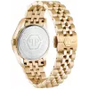 Philipp Plein Women's Watch PW2BA0223 38mm Rose Gold Tone Stainless Steel White Silicone